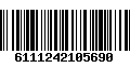 Código de Barras 6111242105690