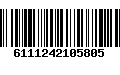 Código de Barras 6111242105805