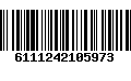 Código de Barras 6111242105973