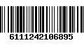 Código de Barras 6111242106895