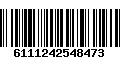 Código de Barras 6111242548473