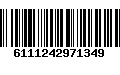 Código de Barras 6111242971349