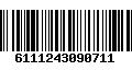 Código de Barras 6111243090711