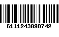 Código de Barras 6111243090742