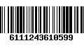 Código de Barras 6111243610599