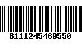 Código de Barras 6111245460550