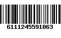 Código de Barras 6111245591063