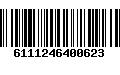 Código de Barras 6111246400623