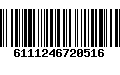 Código de Barras 6111246720516