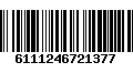 Código de Barras 6111246721377