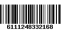 Código de Barras 6111248332168