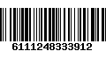 Código de Barras 6111248333912