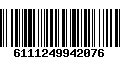 Código de Barras 6111249942076