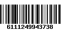 Código de Barras 6111249943738