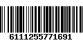 Código de Barras 6111255771691