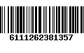 Código de Barras 6111262381357