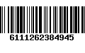 Código de Barras 6111262384945