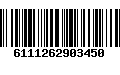 Código de Barras 6111262903450