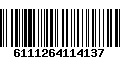 Código de Barras 6111264114137