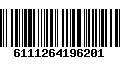 Código de Barras 6111264196201