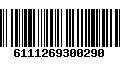 Código de Barras 6111269300290