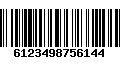 Código de Barras 6123498756144