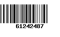 Código de Barras 61242487