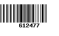 Código de Barras 612477