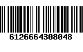 Código de Barras 6126664308048