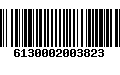 Código de Barras 6130002003823