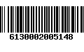 Código de Barras 6130002005148