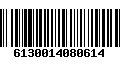 Código de Barras 6130014080614