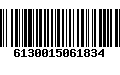 Código de Barras 6130015061834