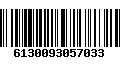 Código de Barras 6130093057033