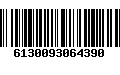 Código de Barras 6130093064390