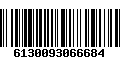 Código de Barras 6130093066684