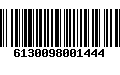 Código de Barras 6130098001444