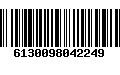 Código de Barras 6130098042249