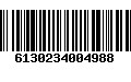 Código de Barras 6130234004988