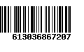 Código de Barras 613036867207