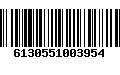 Código de Barras 6130551003954