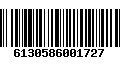 Código de Barras 6130586001727