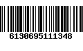 Código de Barras 6130695111348