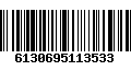 Código de Barras 6130695113533