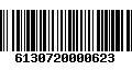 Código de Barras 6130720000623