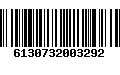 Código de Barras 6130732003292