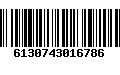 Código de Barras 6130743016786