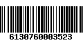 Código de Barras 6130760003523