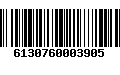 Código de Barras 6130760003905