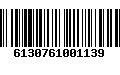 Código de Barras 6130761001139